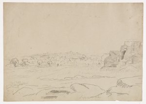 Syracuse and the Tomb of Timoleon, Sicily, 1842